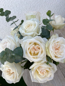 White O'Hara Roses