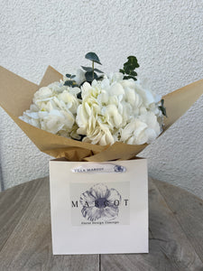 White Hydrangeas